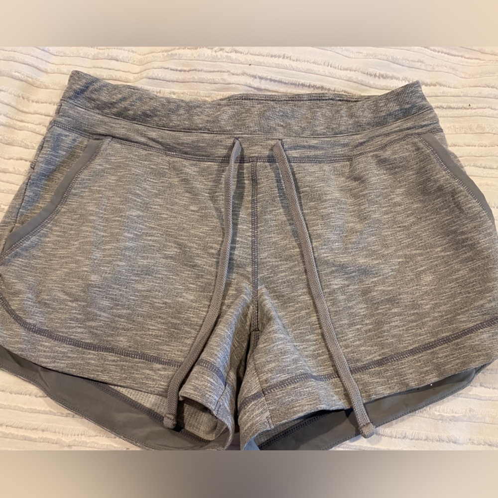 Light grey Athleta shorts. Size small